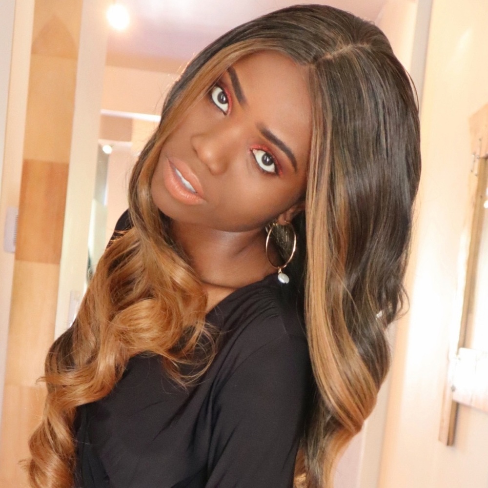 100% human hair wig.